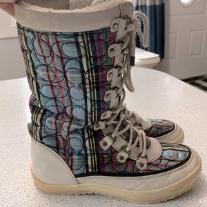 Coach winter boots